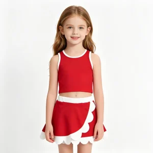 Girls Pullover Outfit Set