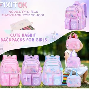 Girls School Backpack Set
